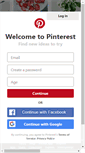 Mobile Screenshot of pinterest.com