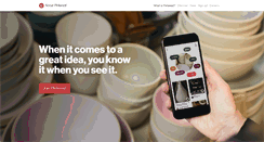 Desktop Screenshot of about.pinterest.com